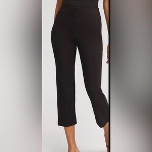 Chico's Black The Essential Crop Legging 24in NWT Size 1